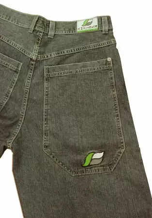 Bewild Kikwear Jeans - Kikwear Old Skool WideLeg Denim Jeans (Black) 5 Bewild Kikwear Jeans - Kikwear Old Skool WideLeg Denim Jeans (Black)