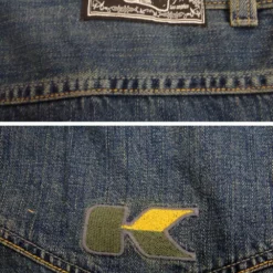 Bewild Kikwear Jeans - Kikwear Unisex 28'' Bottom Pants (Denim)