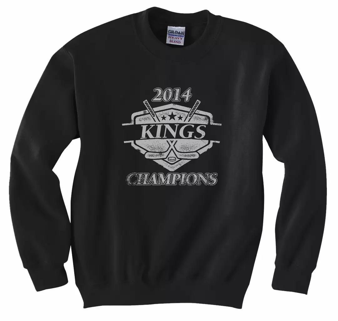 Bewild Sport Inspiration Kings Hockey 2014 Champions Champions Crewneck Sweatshirt 5 Bewild Sport Inspiration Kings Hockey 2014 Champions Champions Crewneck Sweatshirt