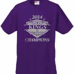 Bewild Sport Inspiration Kings Hockey 2014 Champions Champions Men's T-Shirt