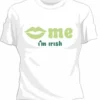 Bewild St.Patricks Day Kiss Me I'm Irish Girls T-Shirt 2 Bewild St.Patricks Day Kiss Me I'm Irish Girls T-Shirt