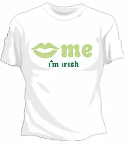 Bewild St.Patricks Day Kiss Me I'm Irish Girls T-Shirt 3 Bewild St.Patricks Day Kiss Me I'm Irish Girls T-Shirt