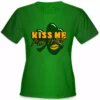 Bewild Kiss Me I'm Irish Shamrock Girl's T-Shirt St.Patricks Day 2 Bewild Kiss Me I'm Irish Shamrock Girl's T-Shirt St.Patricks Day