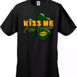 Bewild Kiss Me I'm Irish Shamrock Men's T-Shirt 14 Bewild Kiss Me I'm Irish Shamrock Men's T-Shirt