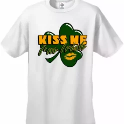Bewild Kiss Me I'm Irish Shamrock Men's T-Shirt 15 Bewild Kiss Me I'm Irish Shamrock Men's T-Shirt