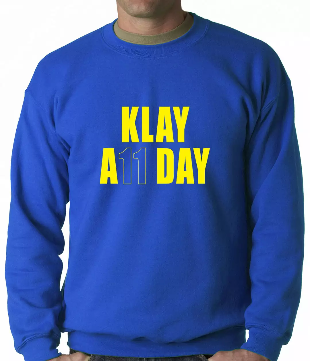 Bewild Sport Inspiration Klay All Day Adult Crewneck 3 Bewild Sport Inspiration Klay All Day Adult Crewneck