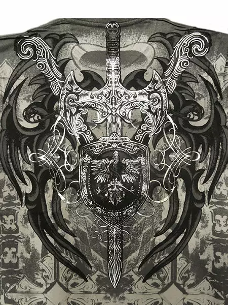 Bewild Konflic Celtic Cross T-Shirt (Charcoal Grey) 6 Bewild Konflic Celtic Cross T-Shirt (Charcoal Grey)