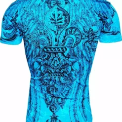 Bewild Konflic Giant Tribal Cross T-shirt (Blue) 7 Bewild Konflic Giant Tribal Cross T-shirt (Blue)