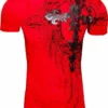 Bewild Konflic Giant Tribal Cross T-shirt (Red) 1 Bewild Konflic Giant Tribal Cross T-shirt (Red)