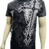 Bewild Konflic Mens Giant Cross Muscle T-Shirt (Black)