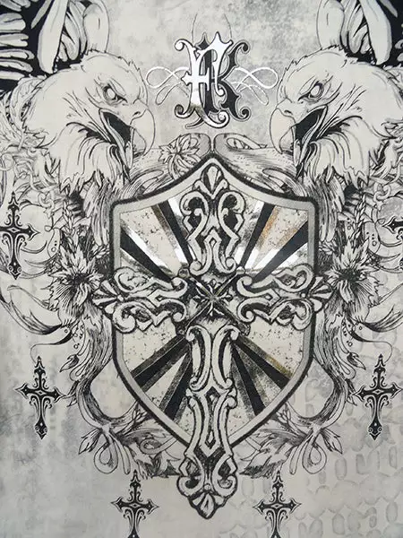 Bewild Konflic The Guardian T-Shirt (Grey) 6 Bewild Konflic The Guardian T-Shirt (Grey)