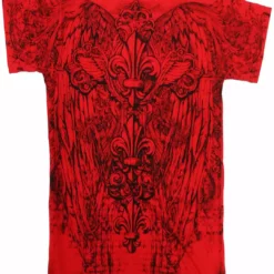Bewild Konflic Triple Fleur De Lis T-Shirt (Red)