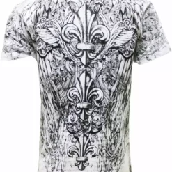 Bewild Konflic Triple Fleur De Lis T-Shirt (White) 7 Bewild Konflic Triple Fleur De Lis T-Shirt (White)