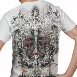 Bewild Konflic White Eagle Of Death Men's T-Shirt (White) 11 Bewild Konflic White Eagle Of Death Men's T-Shirt (White)