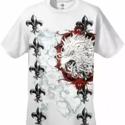 Bewild Konflic White Eagle Of Death Men's T-Shirt (White) 12 Bewild Konflic White Eagle Of Death Men's T-Shirt (White)