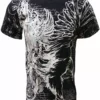 Bewild Konflic Winged Sword T-shirt (Black) 1 Bewild Konflic Winged Sword T-shirt (Black)