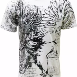 Bewild Konflic Winged Sword T-shirt (White)