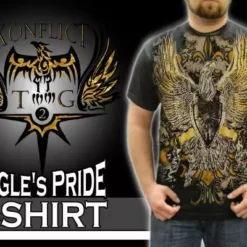 Bewild Konflic Clothing "Eagle's Pride" T-Shirt 21 Bewild Konflic Clothing