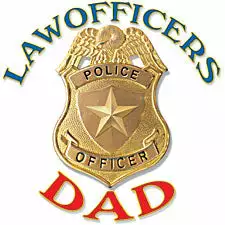Bewild Law Officers Dad T-Shirt Positive Reinforcement