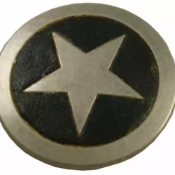Bewild Belt Buckles Leather Accent Star Belt Buckle With FREE Leather Belt