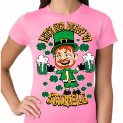 Bewild Leprechaun Let's Get Ready To Stumble Girls T-shirt 12 Bewild Leprechaun Let's Get Ready To Stumble Girls T-shirt