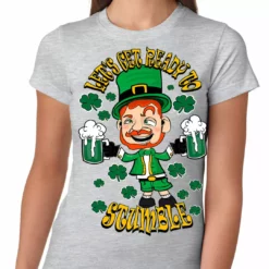 Bewild Leprechaun Let's Get Ready To Stumble Girls T-shirt 13 Bewild Leprechaun Let's Get Ready To Stumble Girls T-shirt