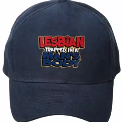 Bewild Lesbian Trapped In A Man's Body Baseball Hat Brimmed Hats