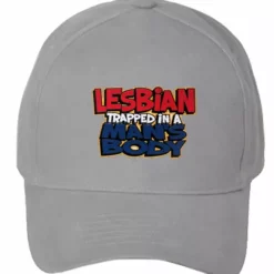 Bewild Lesbian Trapped In A Man's Body Baseball Hat Brimmed Hats
