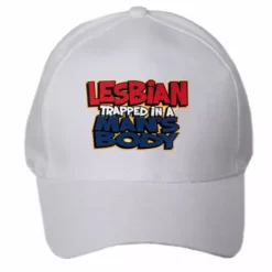 Bewild Lesbian Trapped In A Man's Body Baseball Hat Brimmed Hats
