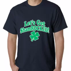 Bewild Let's Get ShamROCKED Funny Irish Mens T-shirt St.Patricks Day 18 Bewild Let's Get ShamROCKED Funny Irish Mens T-shirt St.Patricks Day