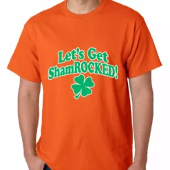 Bewild Let's Get ShamROCKED Funny Irish Mens T-shirt St.Patricks Day 19 Bewild Let's Get ShamROCKED Funny Irish Mens T-shirt St.Patricks Day