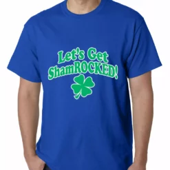 Bewild Let's Get ShamROCKED Funny Irish Mens T-shirt St.Patricks Day 21 Bewild Let's Get ShamROCKED Funny Irish Mens T-shirt St.Patricks Day