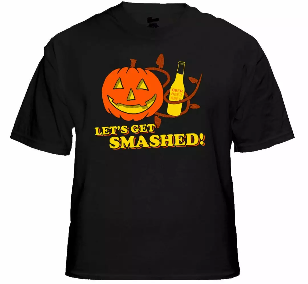 Bewild Halloween Prints Let's Get Smashed This Halloween! T-Shirt 4 Bewild Halloween Prints Let's Get Smashed This Halloween! T-Shirt