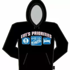 Bewild Sport Inspiration Lifes Priorities Racing Hoodie