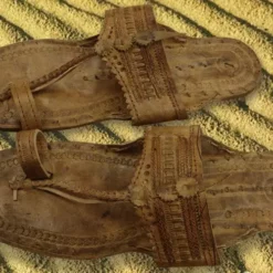 Bewild Light Tan Unisex Water Buffalo Hippie Jesus Sandals