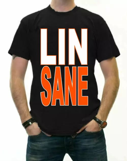 Bewild LINSANE Mens T-shirt, Lin-Sane, Jeremy Lin Sayings Men's Tee Shirt Sport Inspiration 6 Bewild LINSANE Mens T-shirt, Lin-Sane, Jeremy Lin Sayings Men's Tee Shirt Sport Inspiration