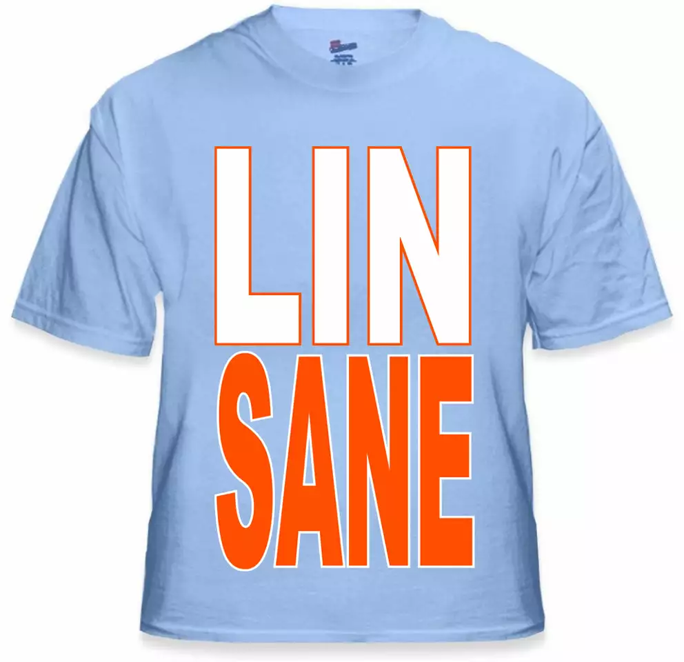 Bewild LINSANE Mens T-shirt, Lin-Sane, Jeremy Lin Sayings Men's Tee Shirt Sport Inspiration 8 Bewild LINSANE Mens T-shirt, Lin-Sane, Jeremy Lin Sayings Men's Tee Shirt Sport Inspiration