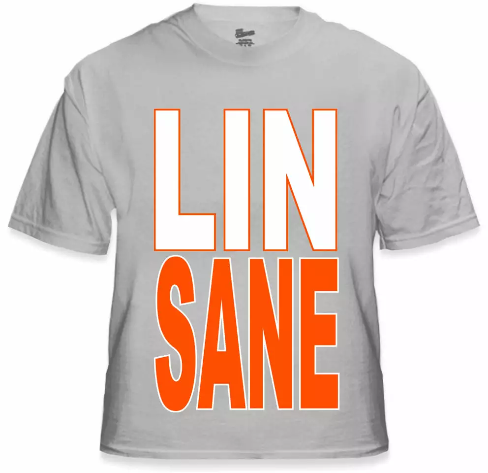 Bewild LINSANE Mens T-shirt, Lin-Sane, Jeremy Lin Sayings Men's Tee Shirt Sport Inspiration 9 Bewild LINSANE Mens T-shirt, Lin-Sane, Jeremy Lin Sayings Men's Tee Shirt Sport Inspiration