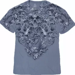 Bewild Liquid Blue "Koi Dreams" T-Shirt 13 Bewild Liquid Blue