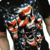 Bewild Liquid Blue "Patriot Skull" T-Shirt