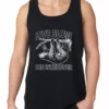 Bewild Cool Funny & Offensive Live Slow, Die Whenever Tanktop