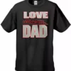 Bewild Positive Reinforcement Love Is A Three Letter Word "Dad" Men's T-shirt