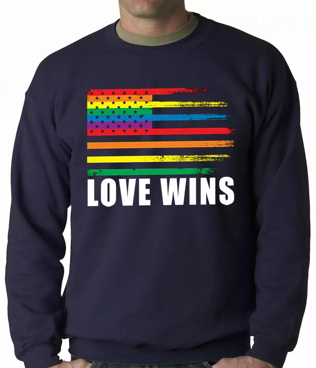 Bewild Love Wins - Gay Marriage Equality Adult Crewneck Positive Reinforcement 7 Bewild Love Wins - Gay Marriage Equality Adult Crewneck Positive Reinforcement