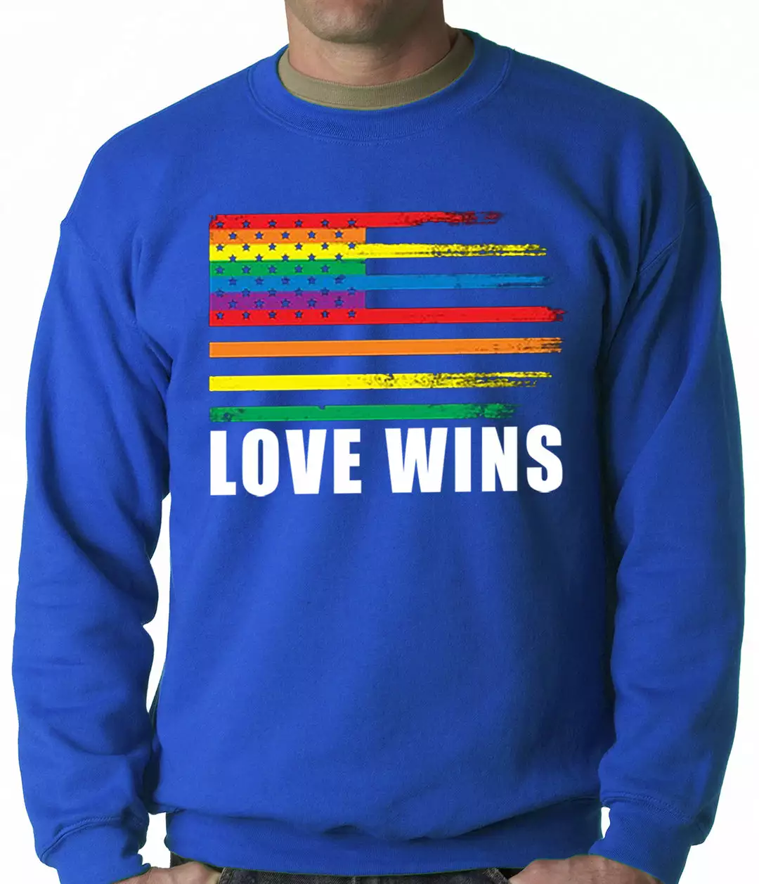 Bewild Love Wins - Gay Marriage Equality Adult Crewneck Positive Reinforcement 9 Bewild Love Wins - Gay Marriage Equality Adult Crewneck Positive Reinforcement