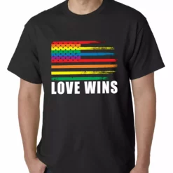 Bewild Love Wins - Gay Marriage Equality Mens T-shirt Say It Loud