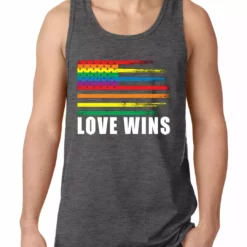 Bewild Love Wins - Gay Marriage Equality Tank Top Positive Reinforcement