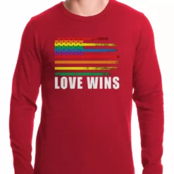 Bewild Love Wins - Gay Marriage Equality Thermal Shirt
