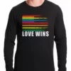 Bewild Love Wins - Gay Marriage Equality Thermal Shirt
