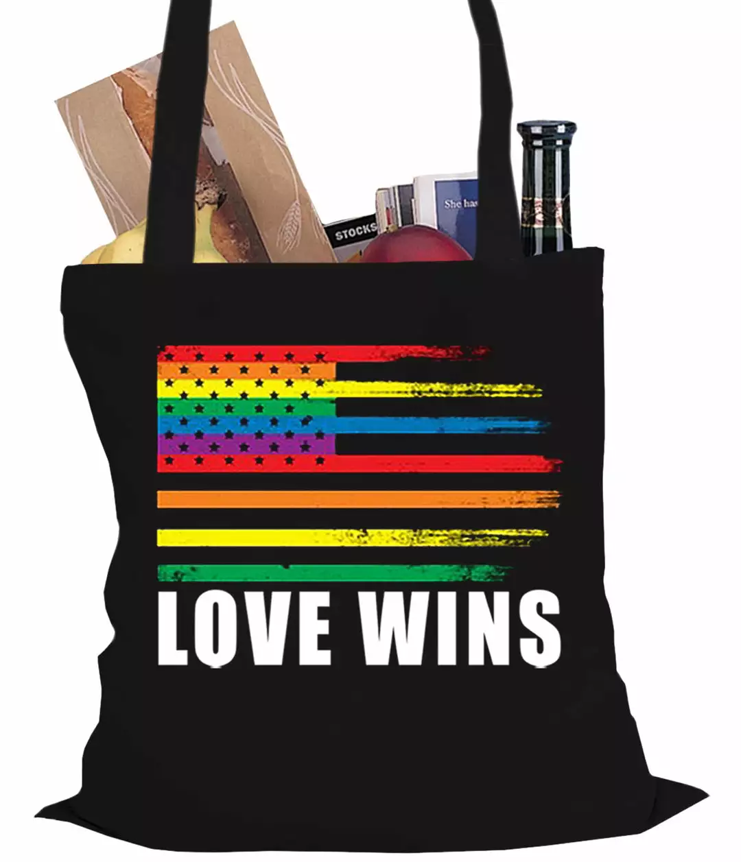 Bewild Love Wins - Gay Marriage Equality Tote Bag Positive Reinforcement 3 Bewild Love Wins - Gay Marriage Equality Tote Bag Positive Reinforcement