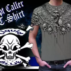 Bewild Liquid Blue "Crypt Caller" T-Shirt 21 Bewild Liquid Blue